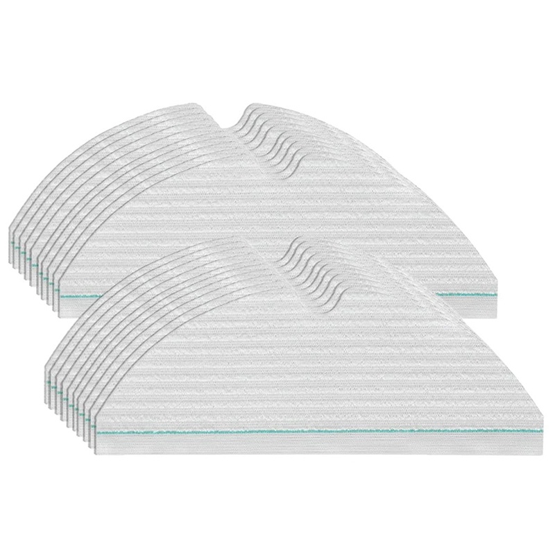 Set 50 Khăn Lau Dùng Một Lần Cho Robot Hút Bụi Roborock S6, S6 MaxV, S6 Pure,E5, E4, S5 Max, S5, E35 Và E2