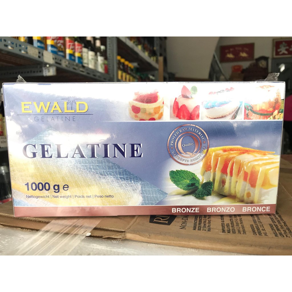 1 Lá Gelatin Ewald nhập khẩu Đức