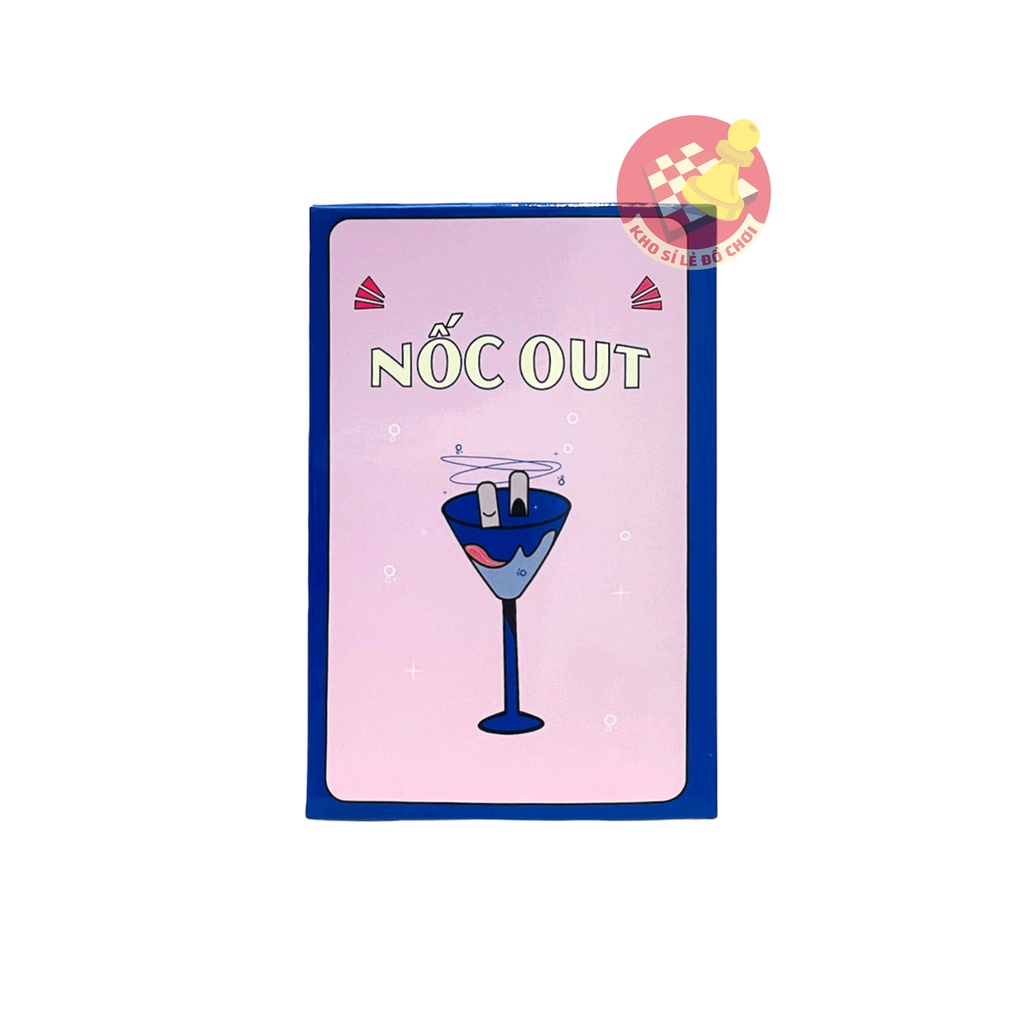 Bộ bài &quot;Nốc Out&quot; - Drinking Game dễ chơi giúp khuấy động các buổi hội họp, tụ tập vui chơi cùng bạn bè