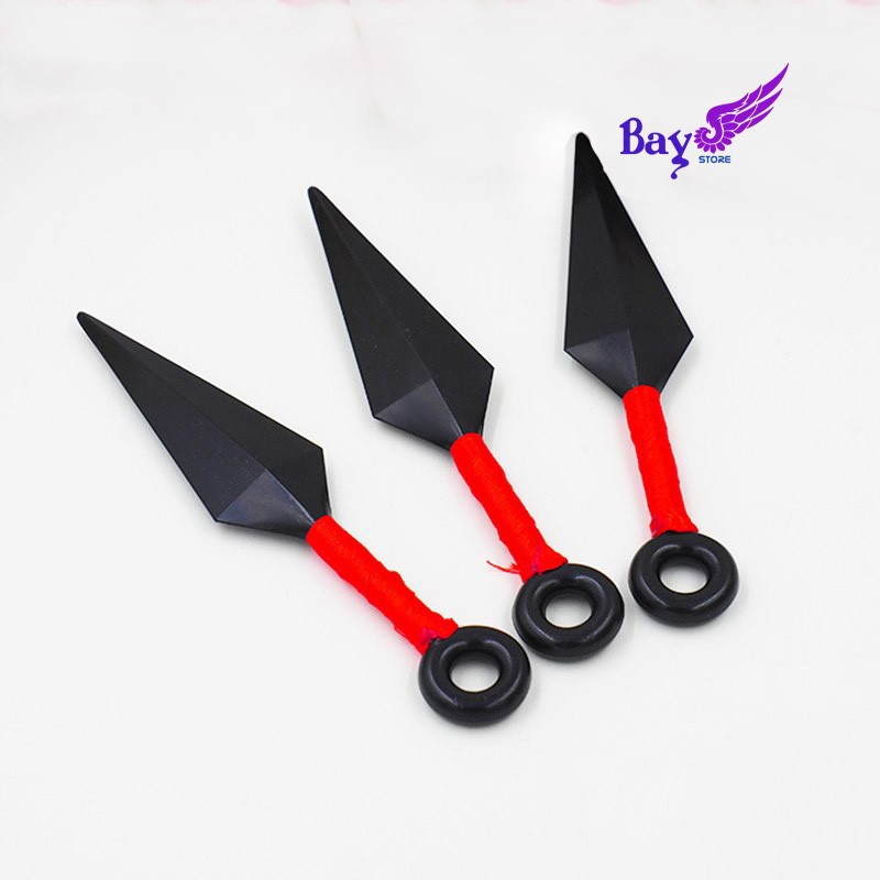 bộ mô hình 3 kunai nhựa mini naruto - BAYSTORE