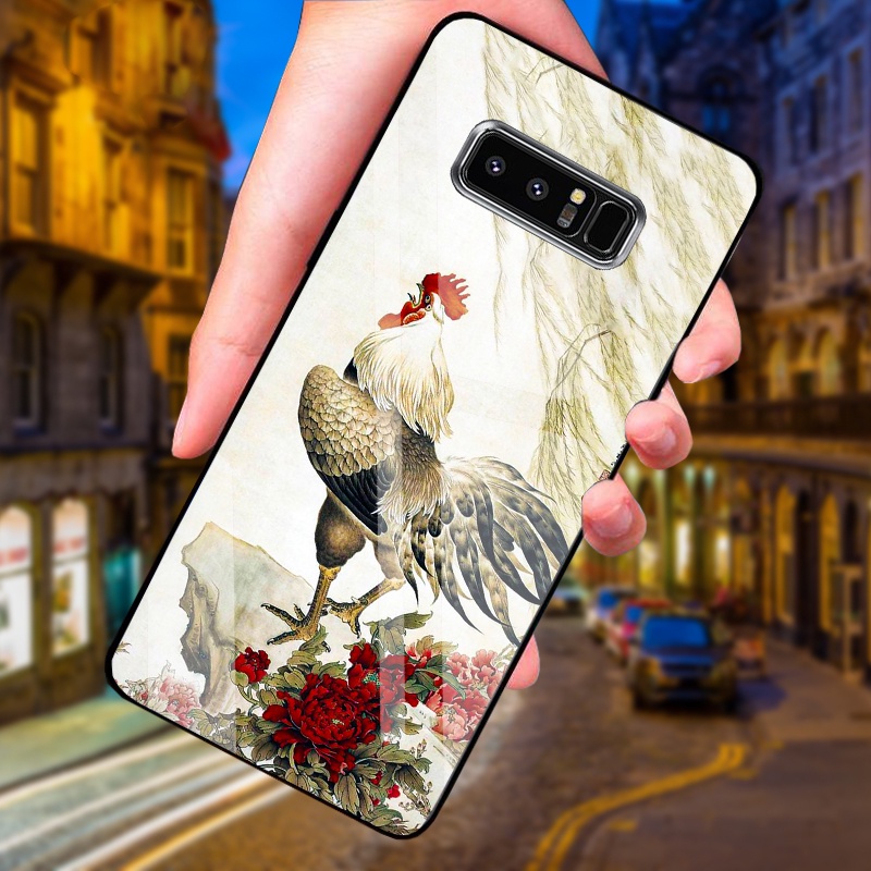 Ốp Samsung Galaxy NOTE 8 Mặt kính cường cao cấp, sang trọng, thiết kế độc quyền