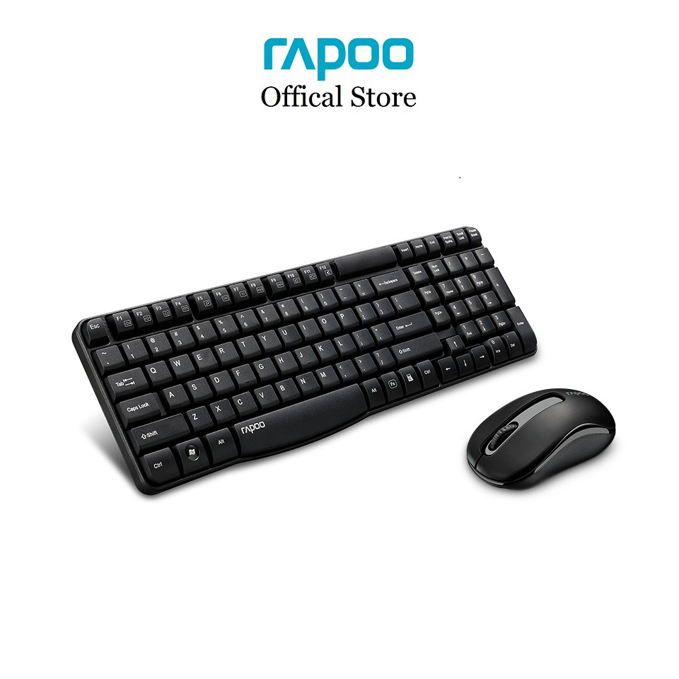 Combo bàn phím và chuột Rapoo X1800S Wireless Multimedia | WebRaoVat - webraovat.net.vn