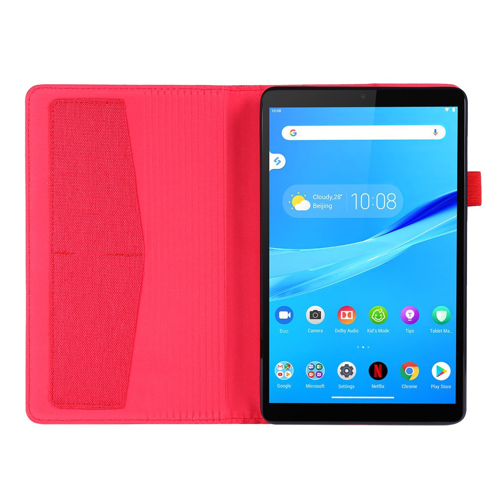 Bao da máy tính bảng có khe để thẻ cho Lenovo Tab M8 TB-8505F TB-8505X TB-8506F TB-8506X 8"