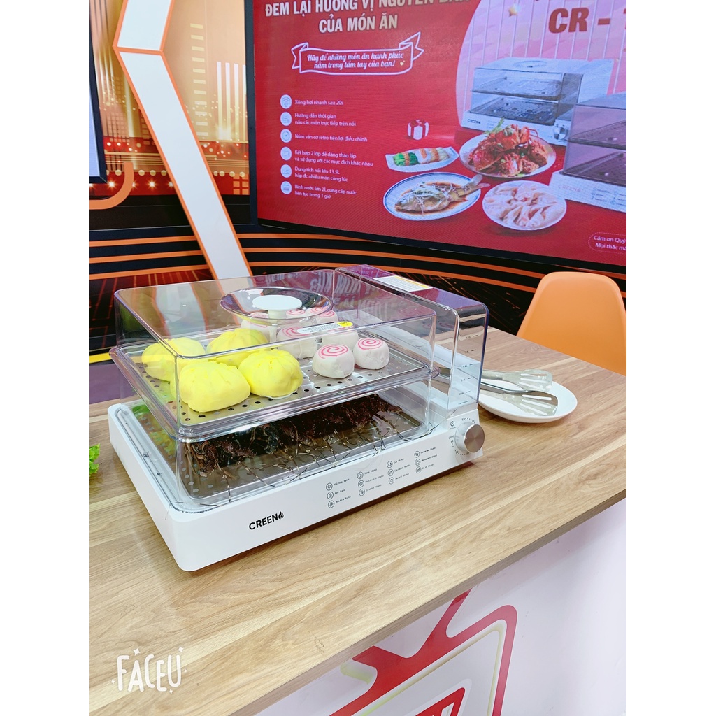 Nồi Hấp Điện Đa Năng CR-135CF