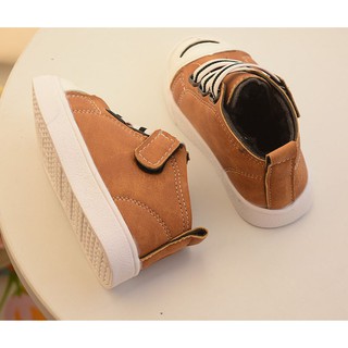🔥 [SALE] Giày Lười Da Lộn Cho Bé Trai