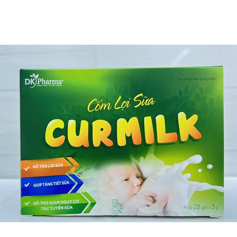 Cốm lợi sữa Curmilk dạng gói tiện dụng tăng tiết sữa,lợi sữa.giảm tắc sữa phụ nữ sau sinh.suckhoechomoinha