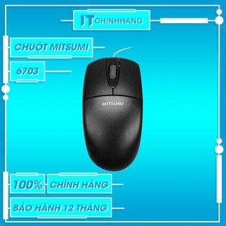 Chuột có dây Mitsumi Optical 6703 - Hàng Chính Hãng