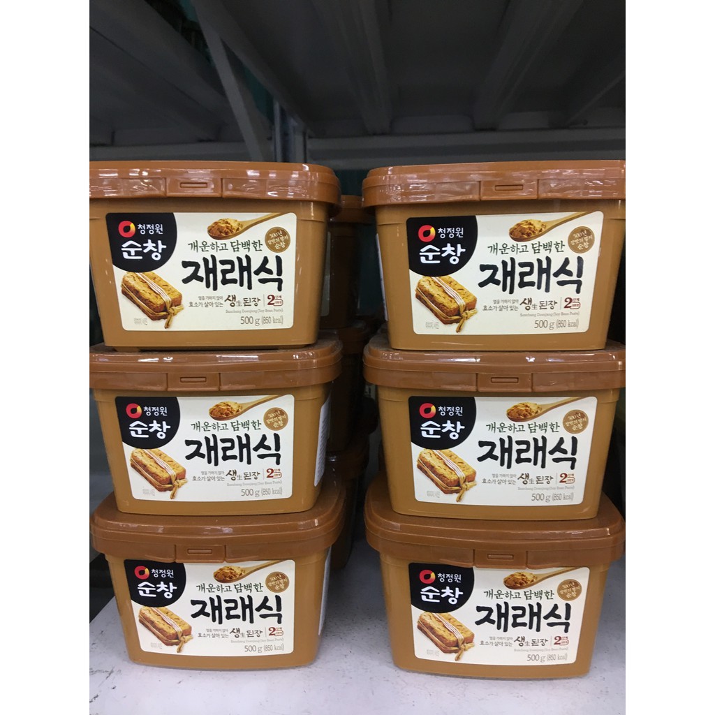 &lt;HOT&gt; Tương Đậu Hàn Quốc 1kg hãng CJ/ Daesang nấu canh đậu tương/ làm sốt chấm