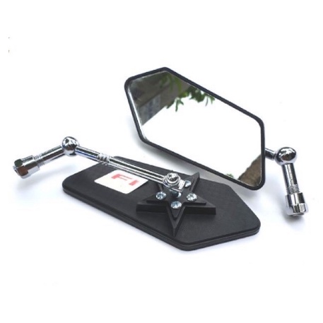 Gương 5 cạnh hình sao gắn các dòng xe chân inox