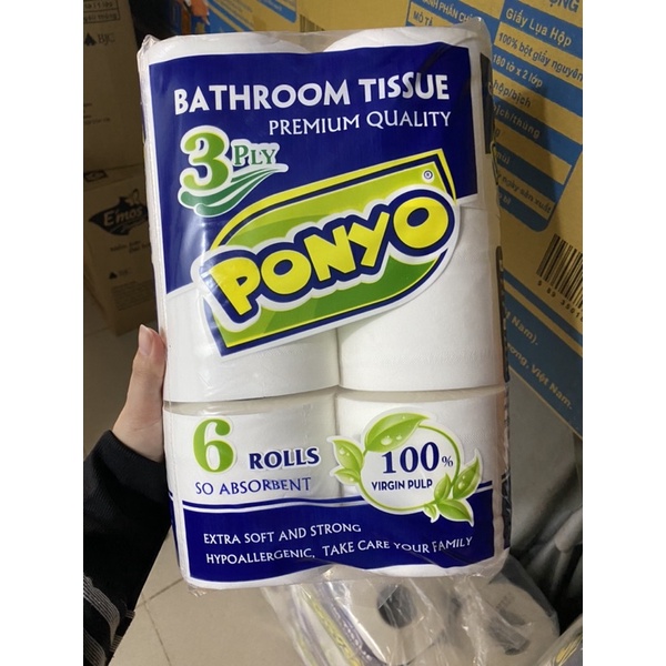 Giấy vệ sinh cao cấp PONYO