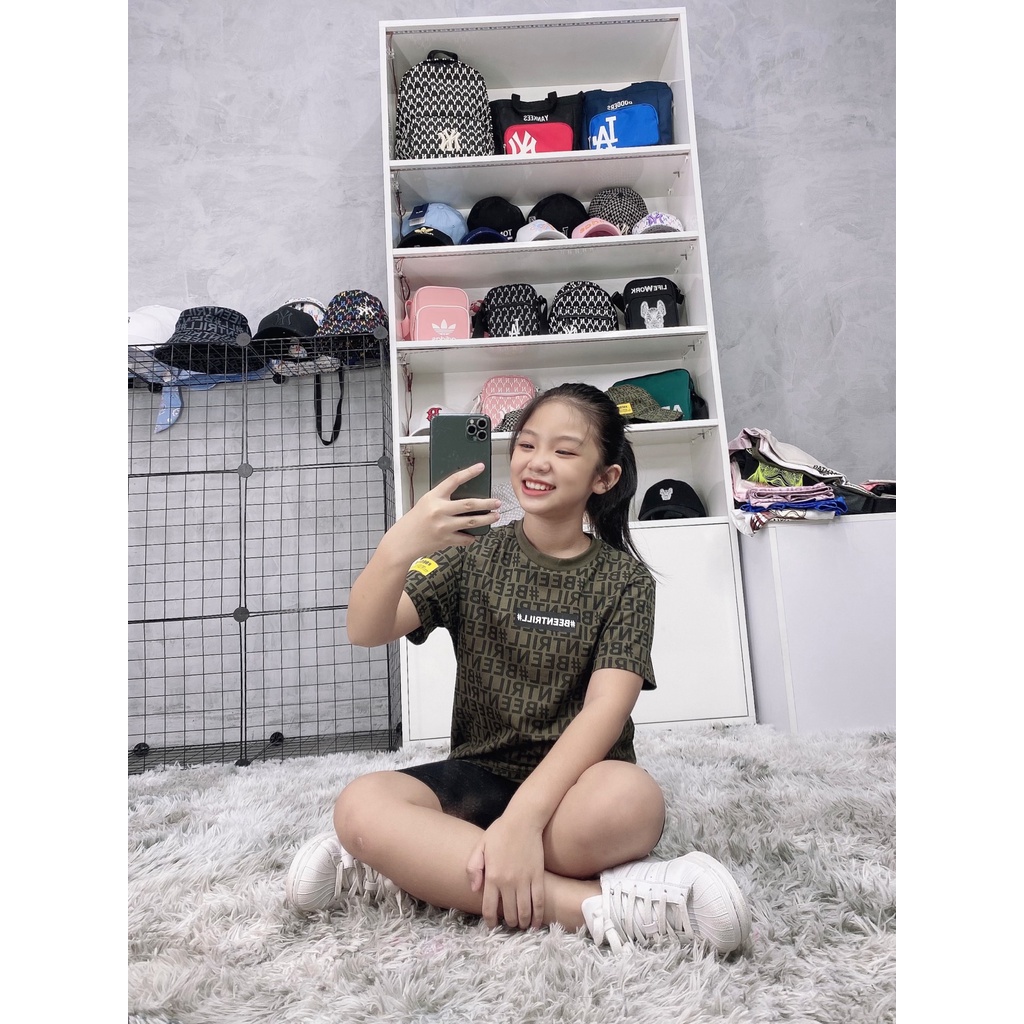 (HÀNG XUẤT XỊN) Áo kids dành cho bé K1883 LIFE/WORK KIDS TEE Made in KO/REA full-tag-code  SIZE 105-110-120-130-145-155