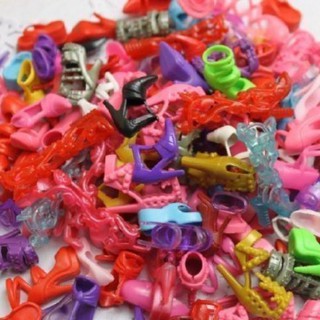 Set 10 đôi giày mini cho búp bê Barbie