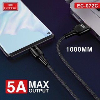 Cáp sạc siêu nhanh 5A Earldom EC-072C