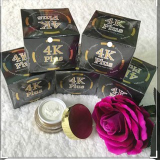Kem dưỡng da 4k plus thái lan đen trắng da mờ thâm mụn 20g