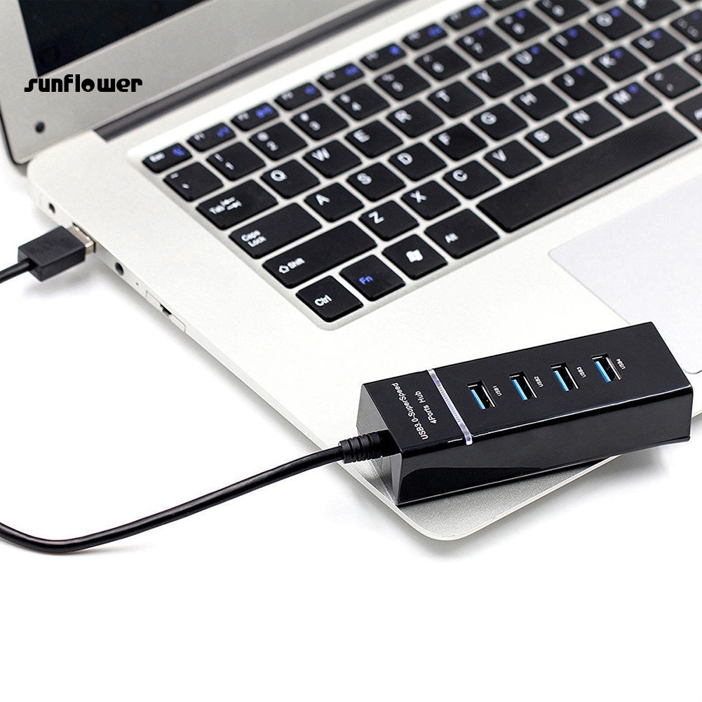 Bộ chia 4 cổng usb 3.0 LENOVO cho máy tính xách tay