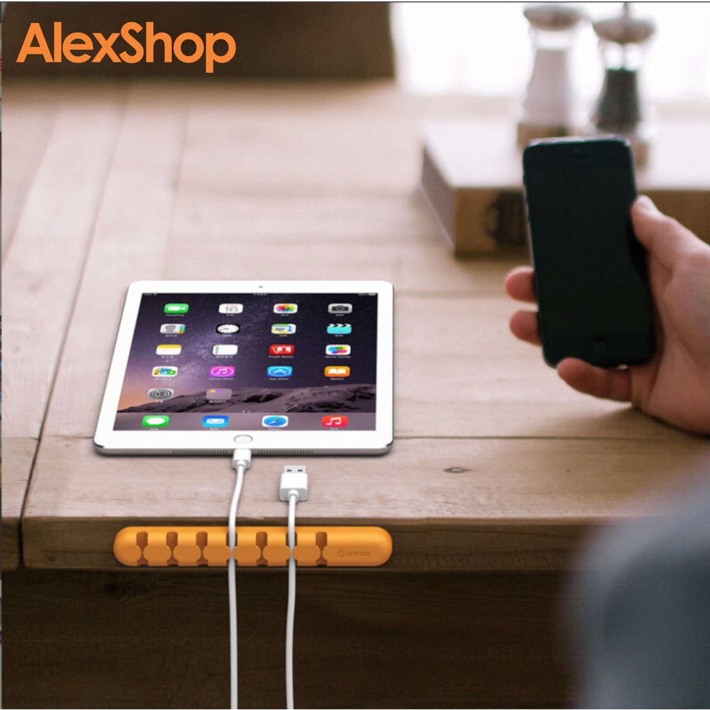 Đế Dán Cố Định Dây Cáp Chóng Rối Tai Nghe, Dây Sạc, Dây Cáp