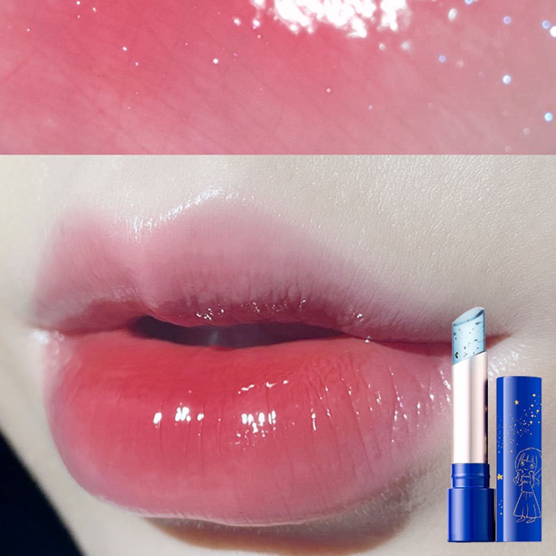 Son Môi Dưỡng Ẩm Dạng Thạch Có Lá Vàng Thương Hiệu Herorange Princess Kiss