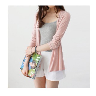 Áo khoác Cardigan mỏng dáng dài nhiều màu đủ size