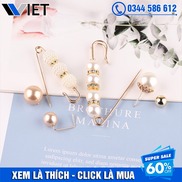 Ghim Cài NTrai Nhân Tạo Điều Chỉnh Eo Dễ Dàng Nhanh Chóng Phong Cách Hàn Quốc