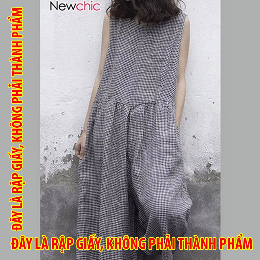 Rập giấy PC011 - Jumsuit kiểu Nhật - Mom