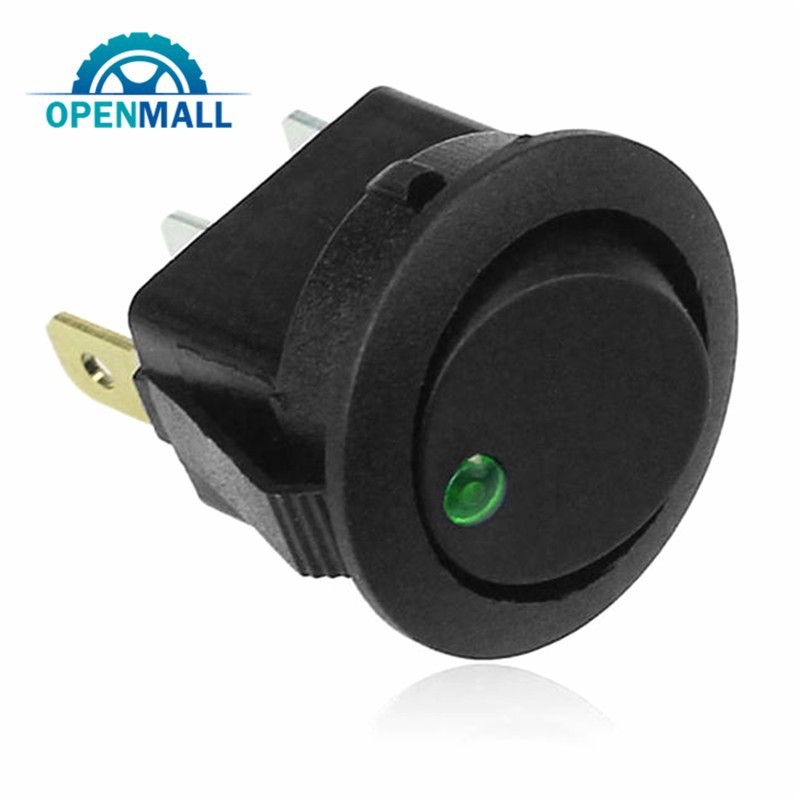 Công tắc bật/ tắt cho đèn LED xe hơi tàu thuyền 12V 3 chấu