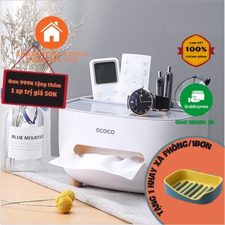 Hộp đựng giấy ăn đa năng, thông minh ecoco