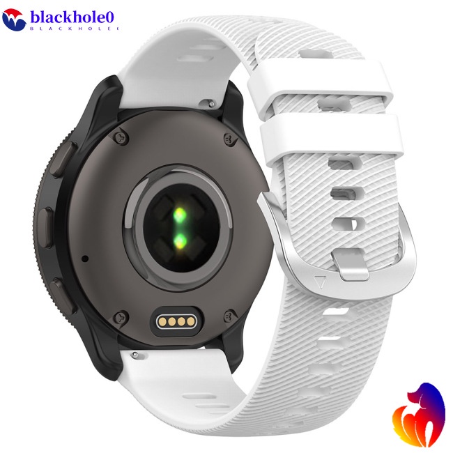 Dây Đeo Thay Thế 20mm Bằng Silicon Khóa Inox Cho Đồng Hồ Samsung Garmin Venu