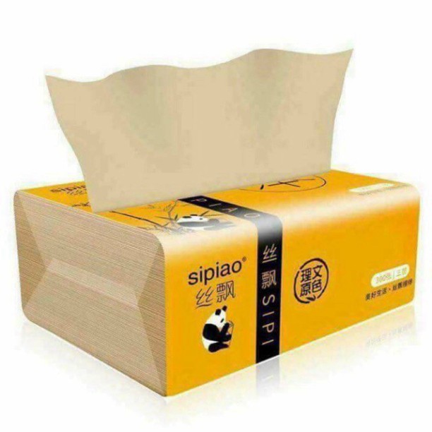 [HOT] 30 GÓI GIẤY ĂN GẤU TRÚC SIPIAO SIÊU DAI (HOT) shop KUMO [HÀNG LOẠI 1]