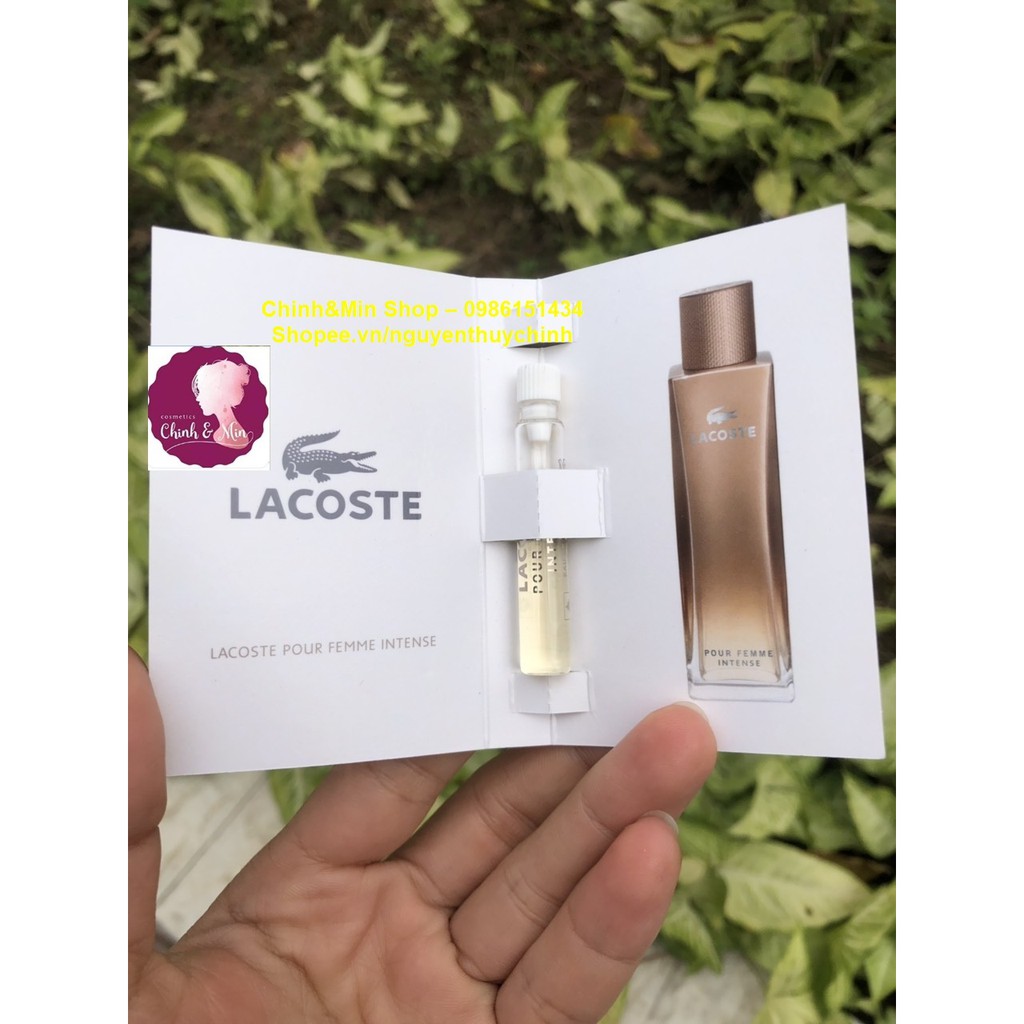 Vial Nước hoa nữ Lacoste Pour Femme Intense của hãng LACOSTE