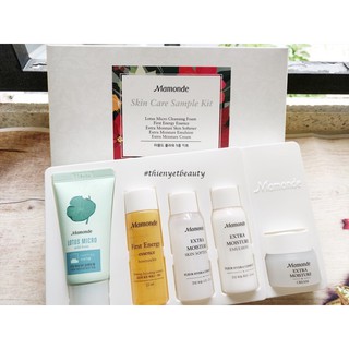 Bộ sản phẩm mini chăm sóc da Mamonde Skin Care Sample Kit (5 items)