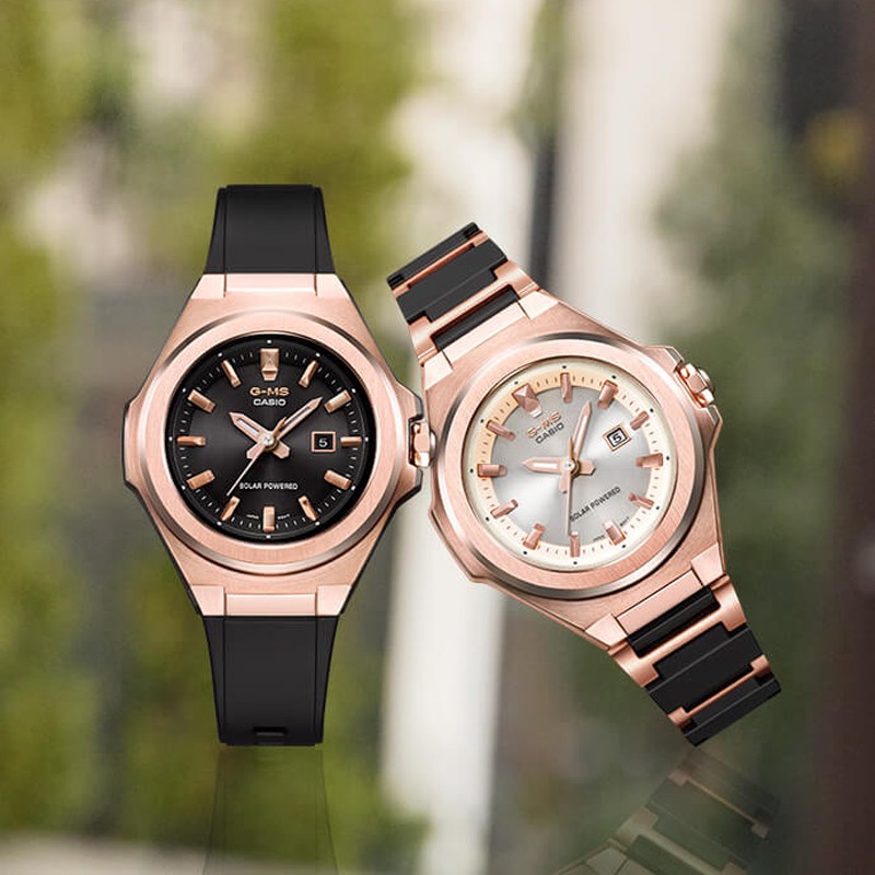 Đồng Hồ Casio Nữ Dây Nhựa BABYG MSG-S500CG-1ADR Chính Hãng