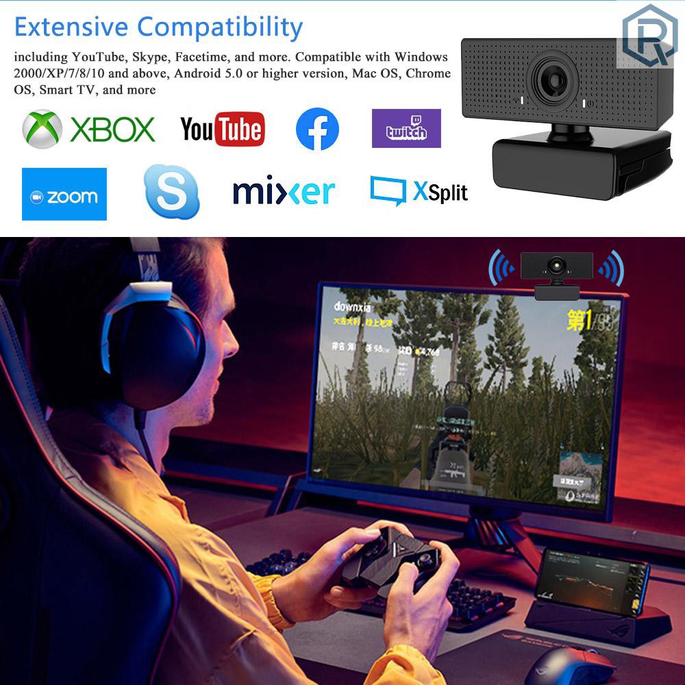 Webcam C60 1080p Full HD Hỗ Trợ Quay Video Có Mic Dành Cho Máy Tính | BigBuy360 - bigbuy360.vn