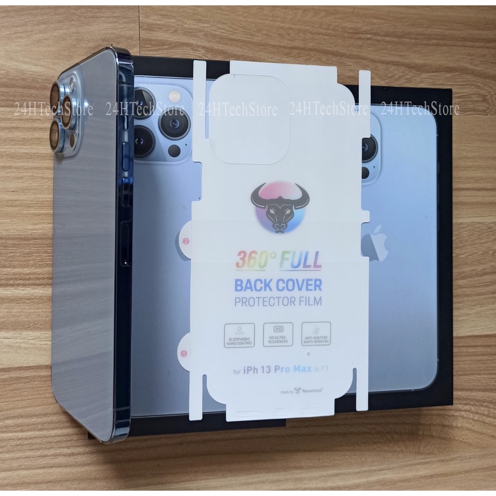 Miếng dán PPF cao cấp trong và nhám chống vân tay cho iPhone 12/12Pro/12Pro max/13/13Pro/13Pro max giá rẻ