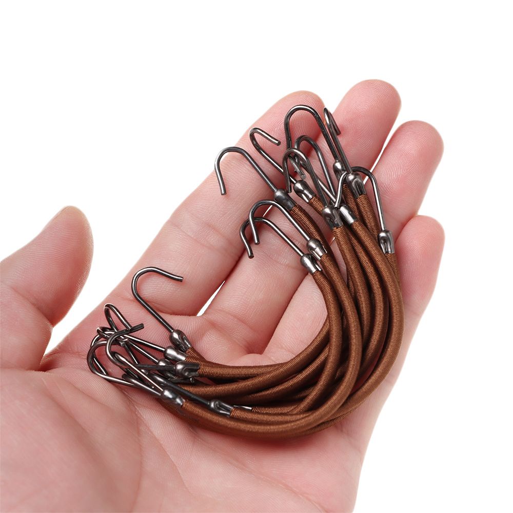 Set 10 dây buộc tóc dày co giãn nhiều màu thời trang cho nữ
