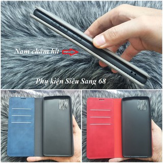 Bao da Samsung Note 10 Lite - Bao da PU Gấp 2 mặt