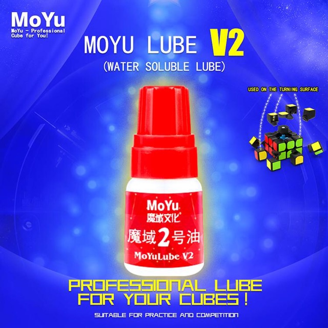 Dầu bôi trơn rubik Moyu lube v1 - V2 Rubik Nha Trang