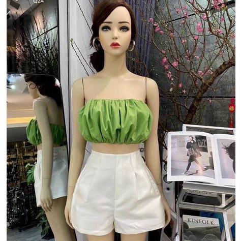 Áo ống kiểu quả bí siêu  hot hit full màu sắc