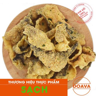 Da cá trứng muối 250g - da cá nhà chiên cực giòn ngậy, ăn là nghiền - dav014