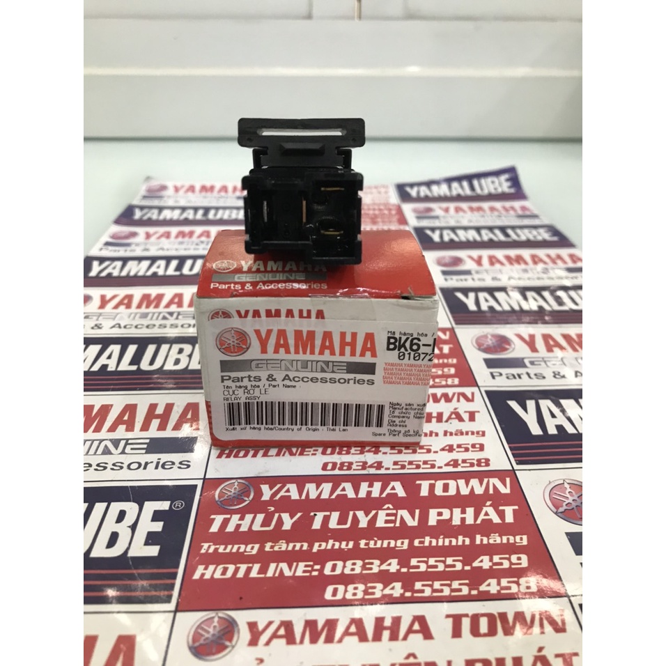 Rờ le điện xe 2 chân dọc 2 chân ngang ex 150 - 155 zin chính hãng yamaha