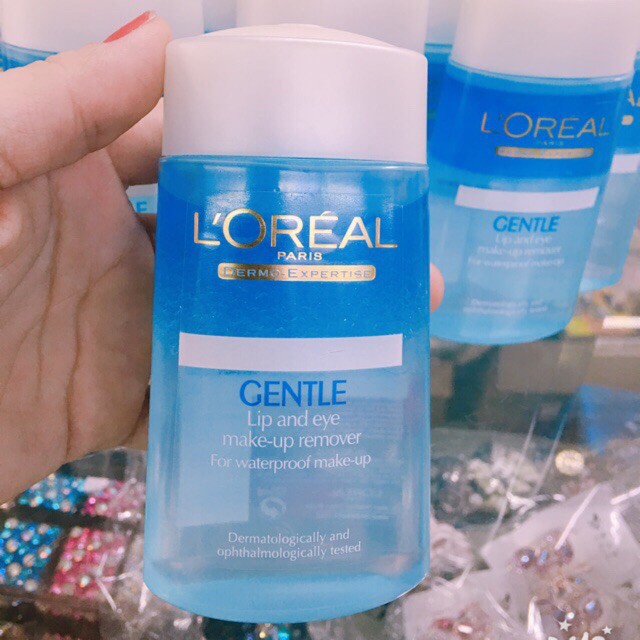 Nước Tẩy trang mắt và môi L'Oreal Gentle 125ml