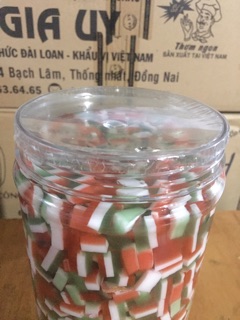 Thạch trái cây 2 lớp thạch 2,5 kg