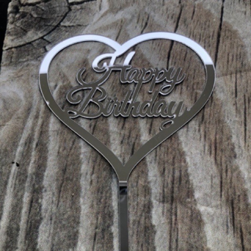 Combo 10 Cổng Cắm Mica Trang Trí Bánh Kem