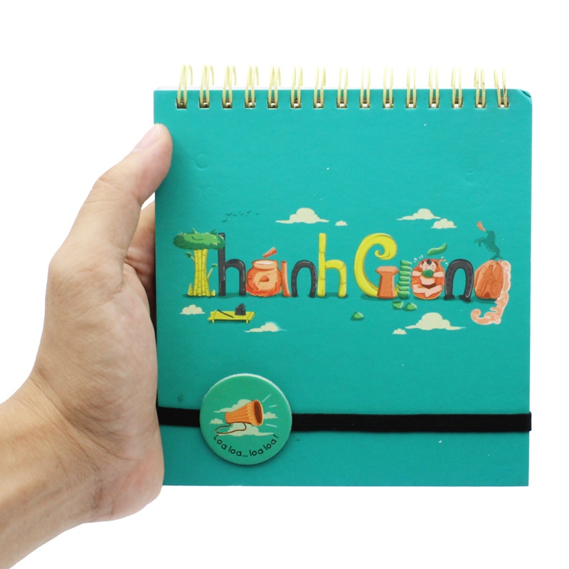 Sổ Lò Xo Kẻ Ngang Once Upon A Time 150 Trang 80gsm Khai Trí Stationery - Thánh Gióng