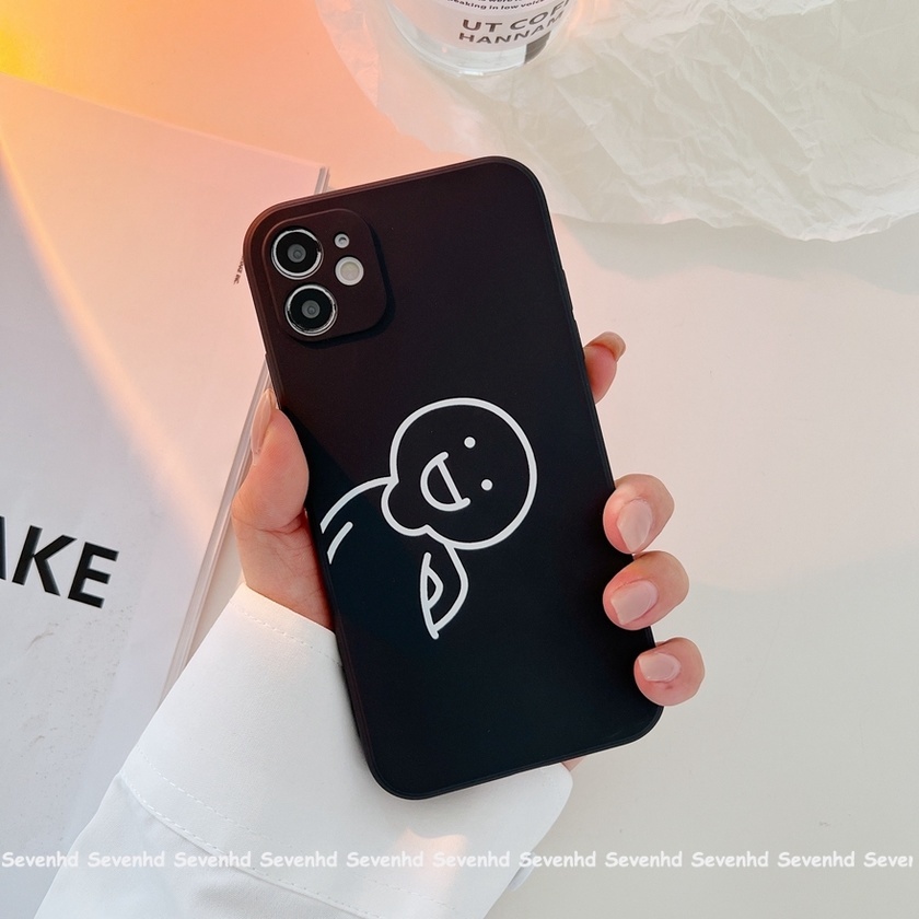 Ốp Điện Thoại Mềm Họa Tiết Đáng Yêu Cho iPhone 13 12 11 Pro Max SE2020 X XR Xs Max 7 8 6 6s Plus