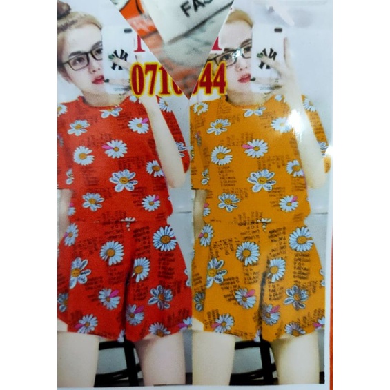 Bộ tay ngắn quần váy thun thái xịn