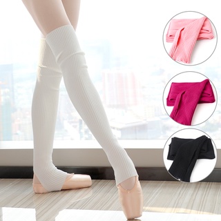 Vớ len dài che phủ chân múa ba lê mùa đông cho người lớn