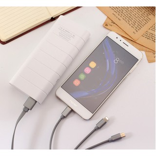 CÁP SẠC RÚT CAO CẤP 3 ĐẦU Lightning/Type C/Micro USB