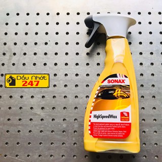 Chai xịt đánh bóng ướt Sonax HighSpeed Wax 500ml