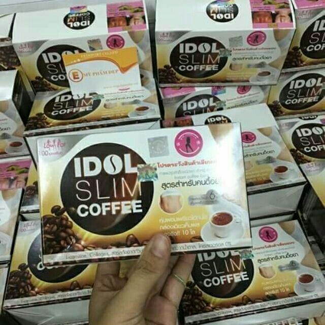 (Combo 3 tặng 1)Cà phê giảm cân Idol Slim coffee