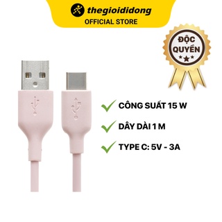 Cáp type c 1m ava ds448-tb hồng